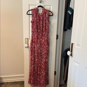 ALI & JAY Red Floral Jumpsuit
